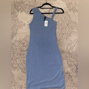 Blue midi dress (UNWORN WITH TAGS)